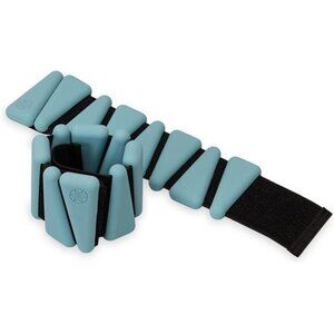 Gaiam Wrist Ankle Weights Set 2 Arm Leg Adjustable Workout Resistance Bands